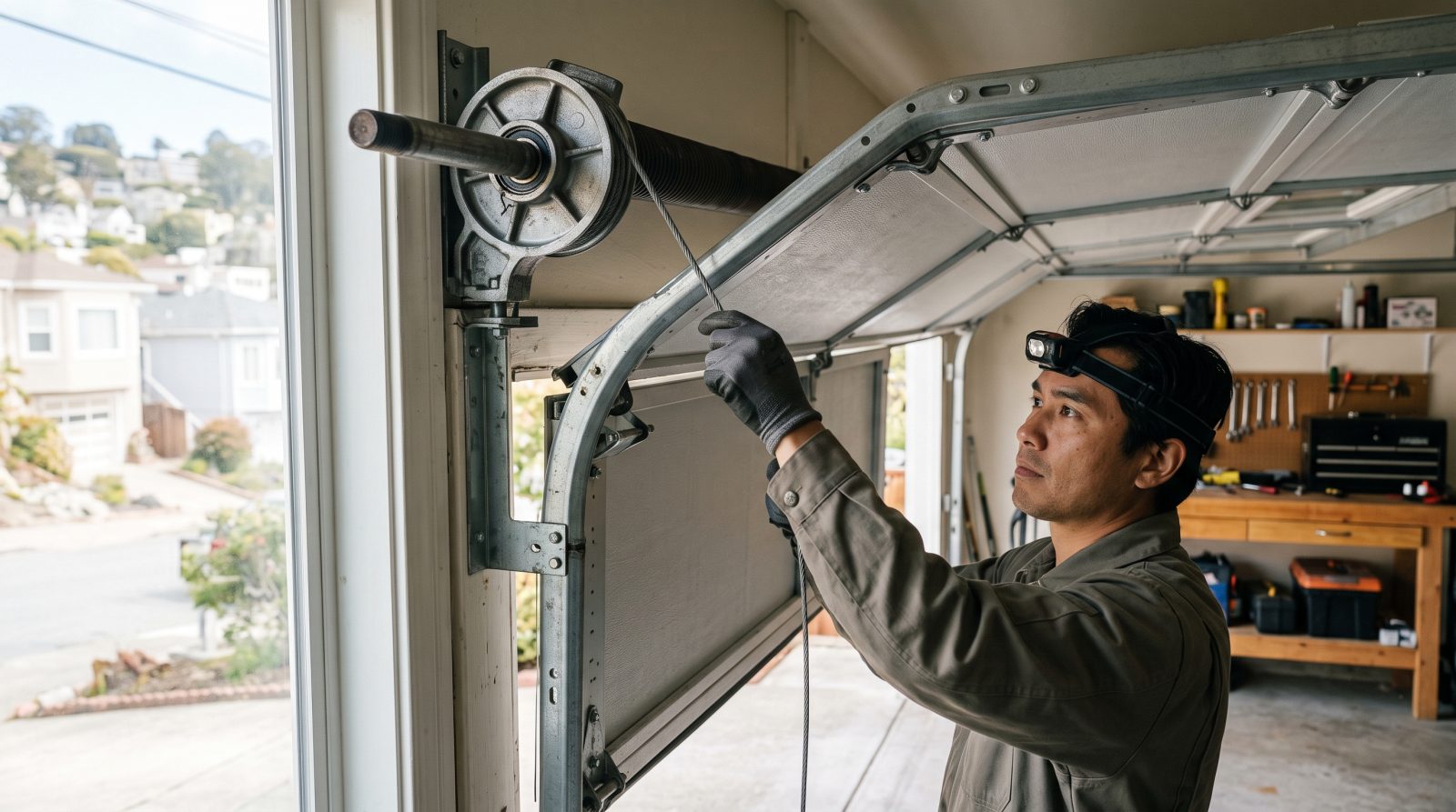 Garage Door Cable Repair in San Francisco