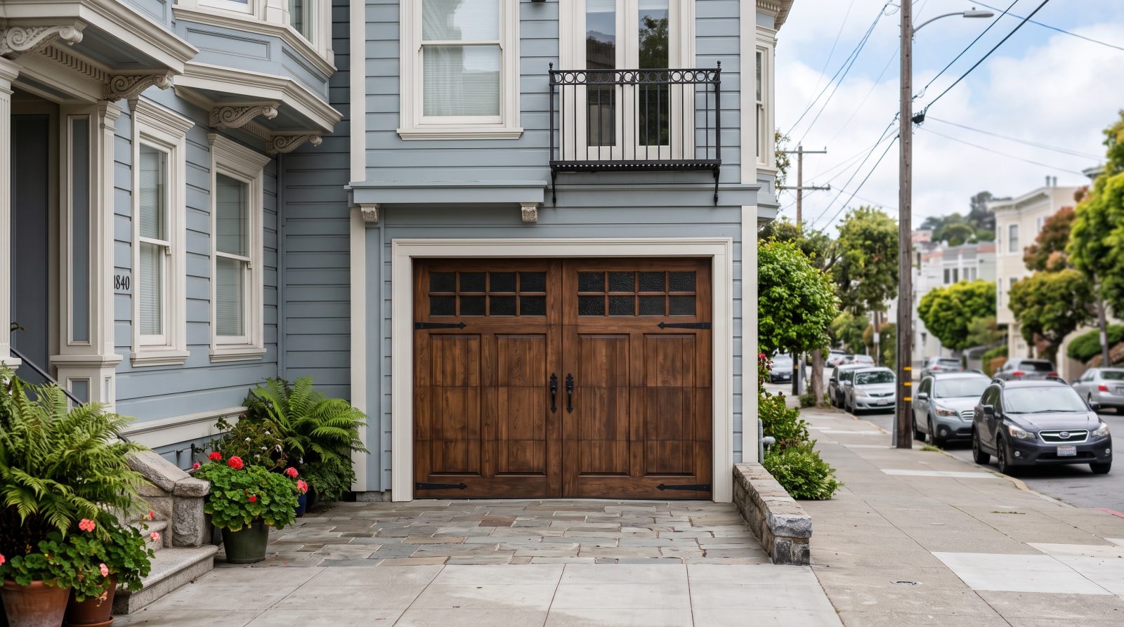 Carriage House Garage Doors in San Francisco