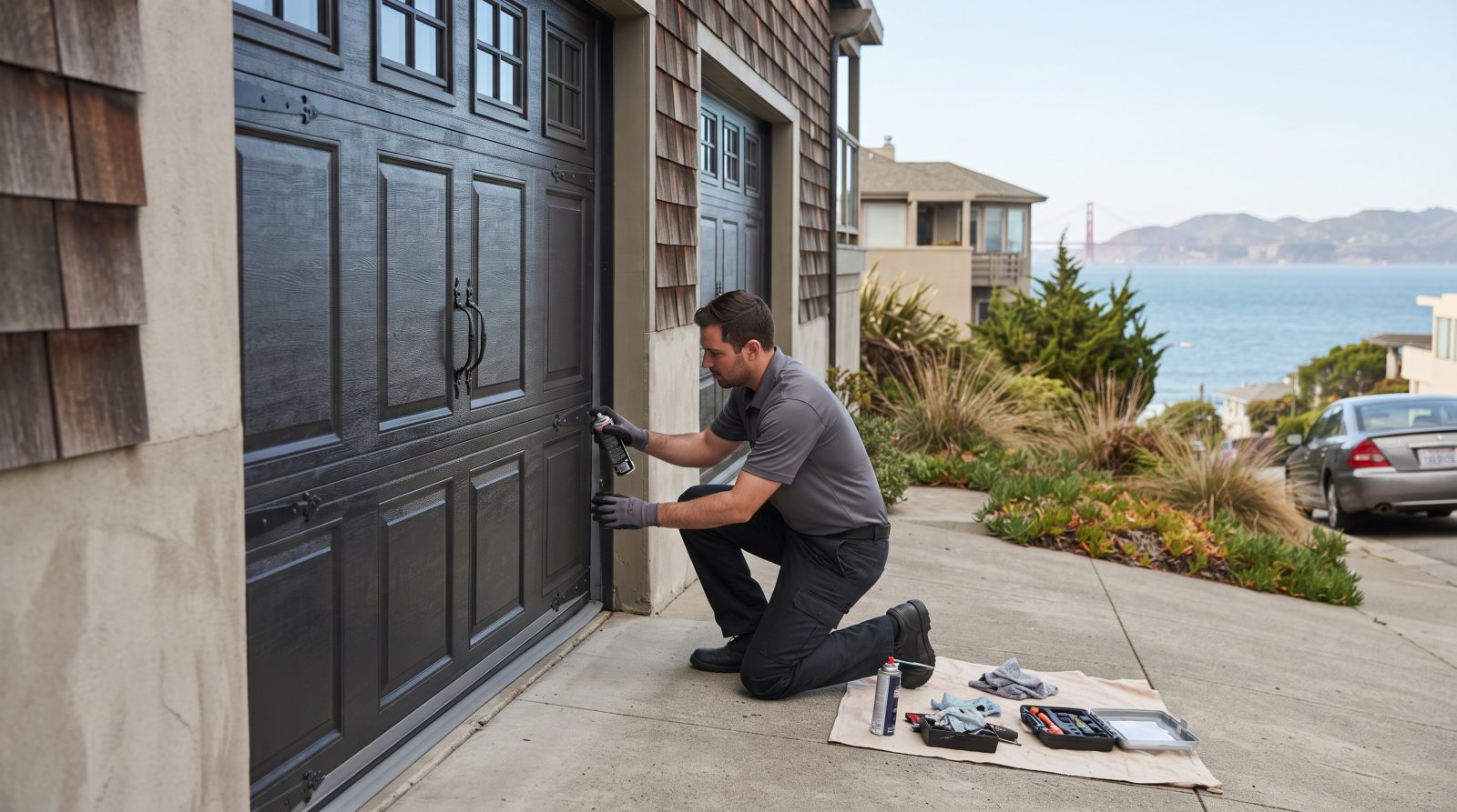 Coastal Garage Door Maintenance in San Francisco