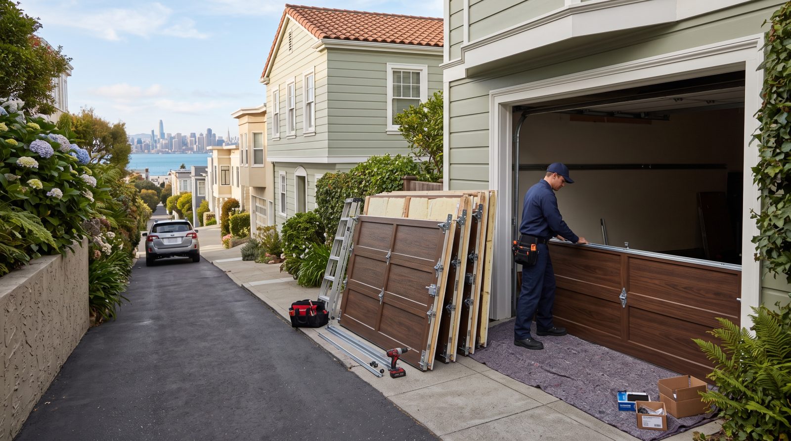 New Garage Door Installation in San Francisco
