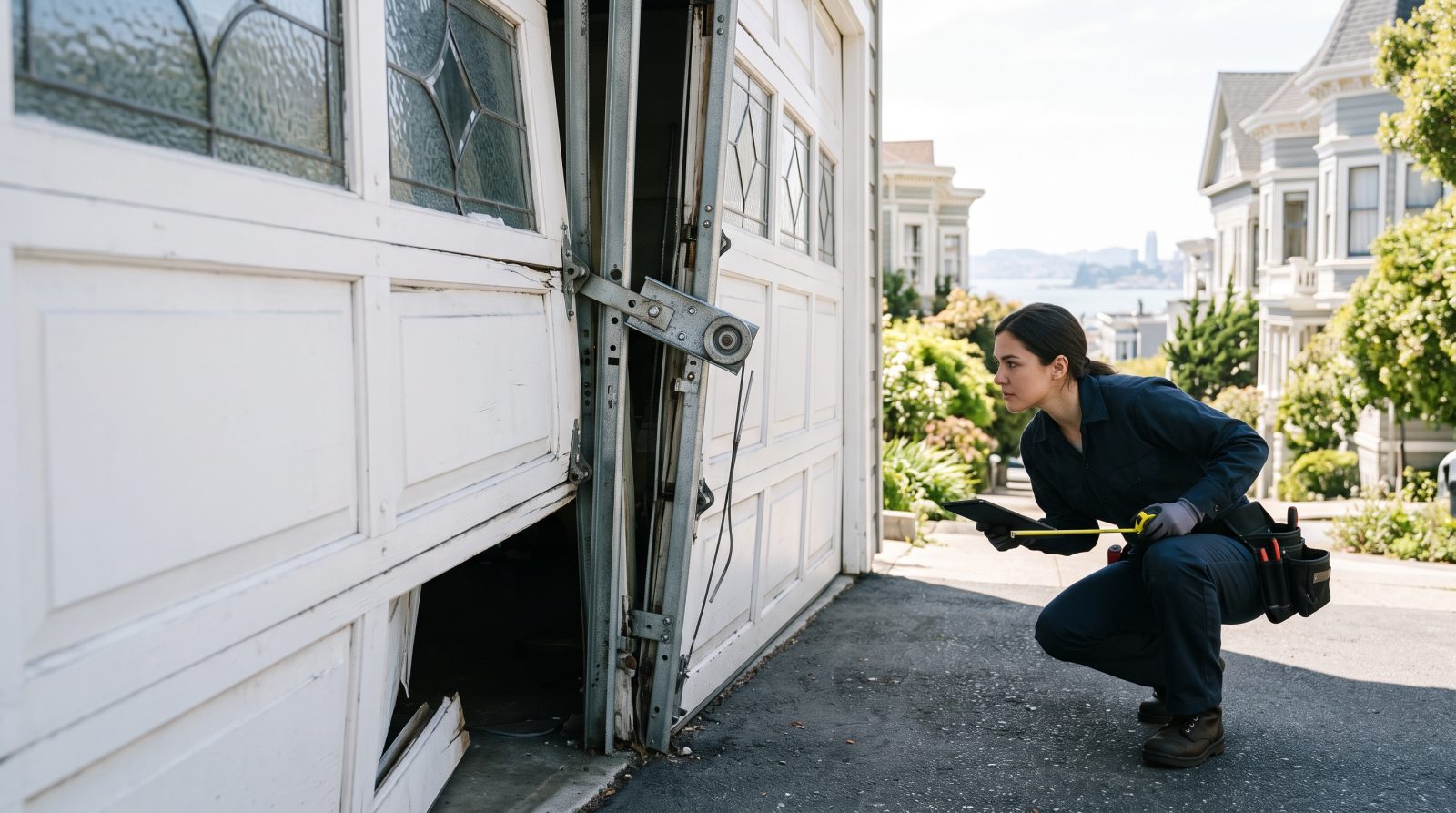 Off-Track Garage Door Repair in San Francisco