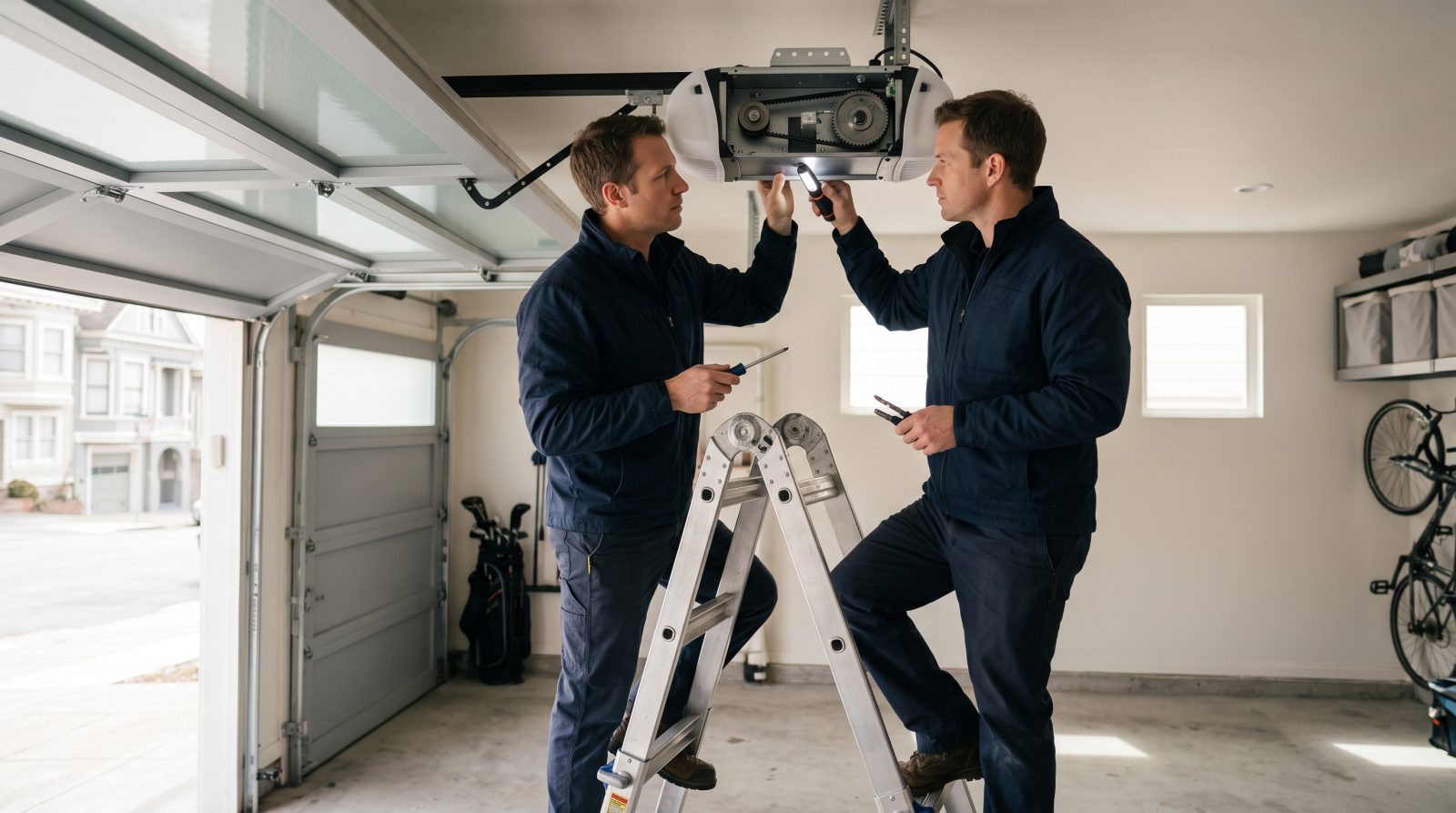 Garage Door Opener Repair in San Francisco
