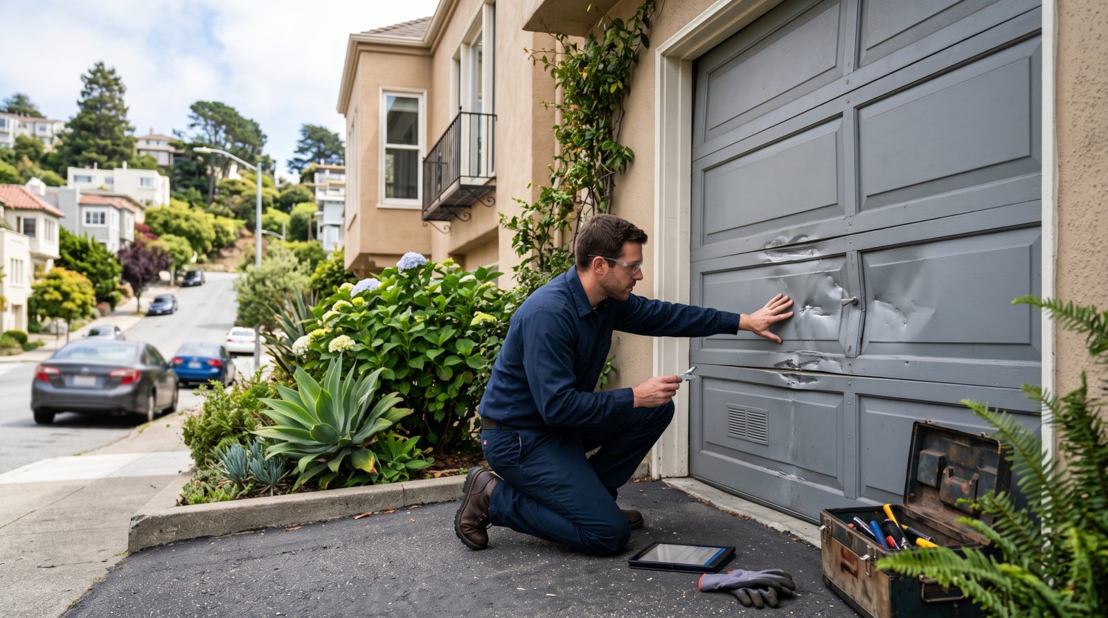 Garage Door Panel Replacement in San Francisco