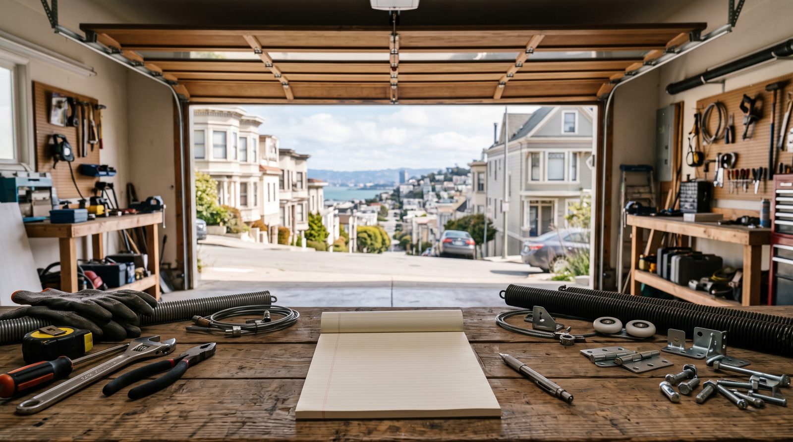Garage Door Repair Cost in San Francisco