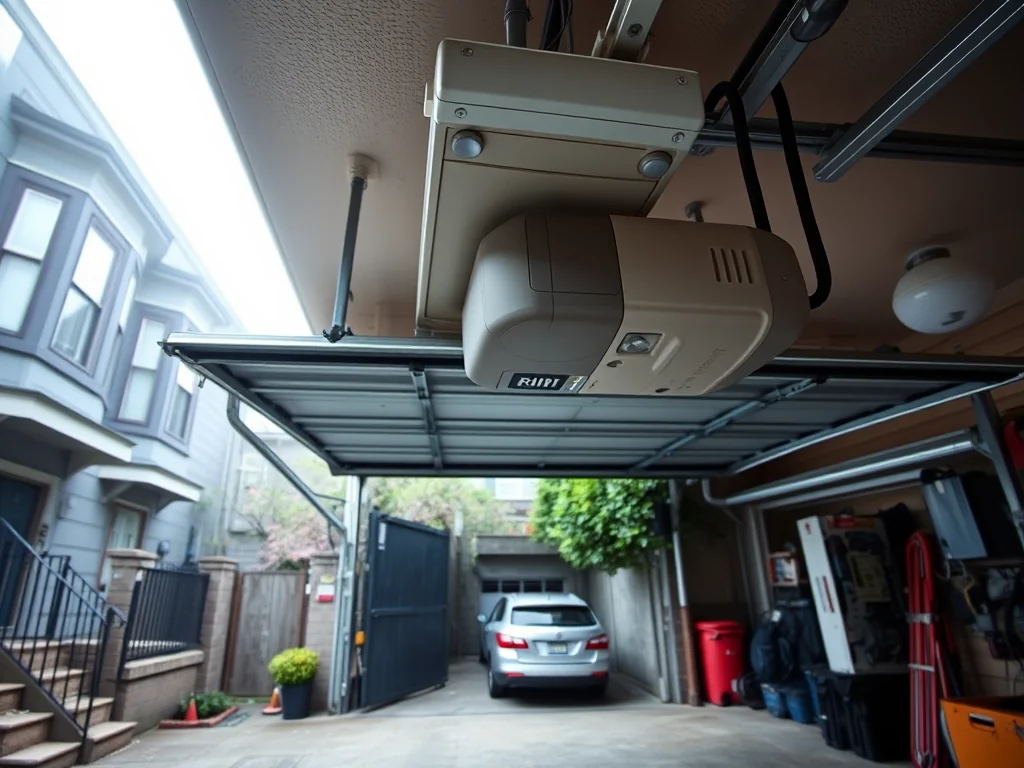 Garage Door Opener Repair editorial image for San Francisco garage door service